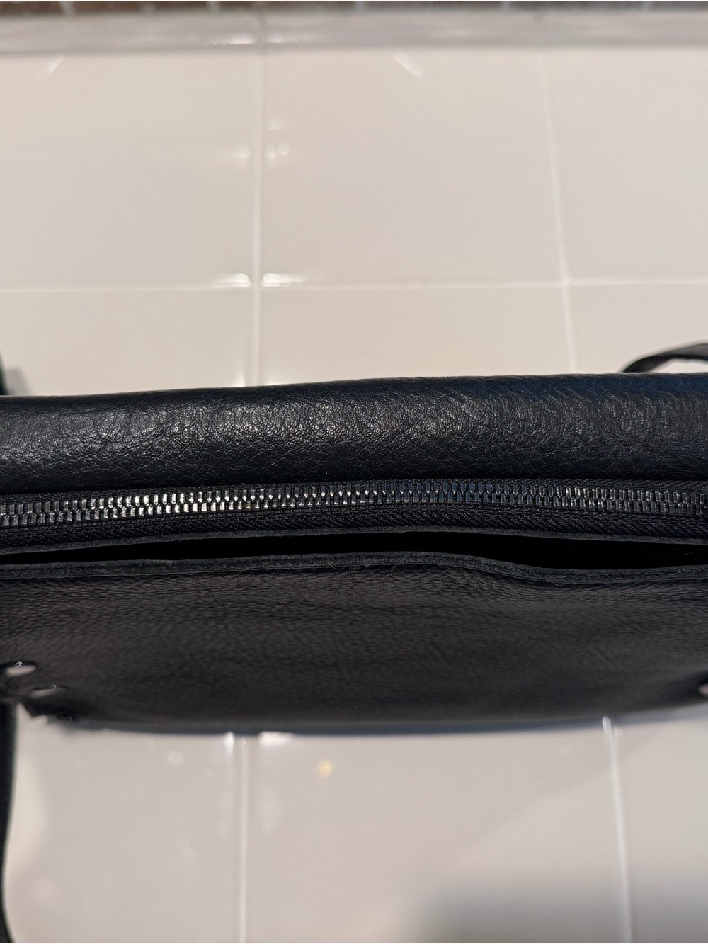 Hammitt Montana Clutch Leather Crossbody Gunmetal Hardware - Picture 9 of 15